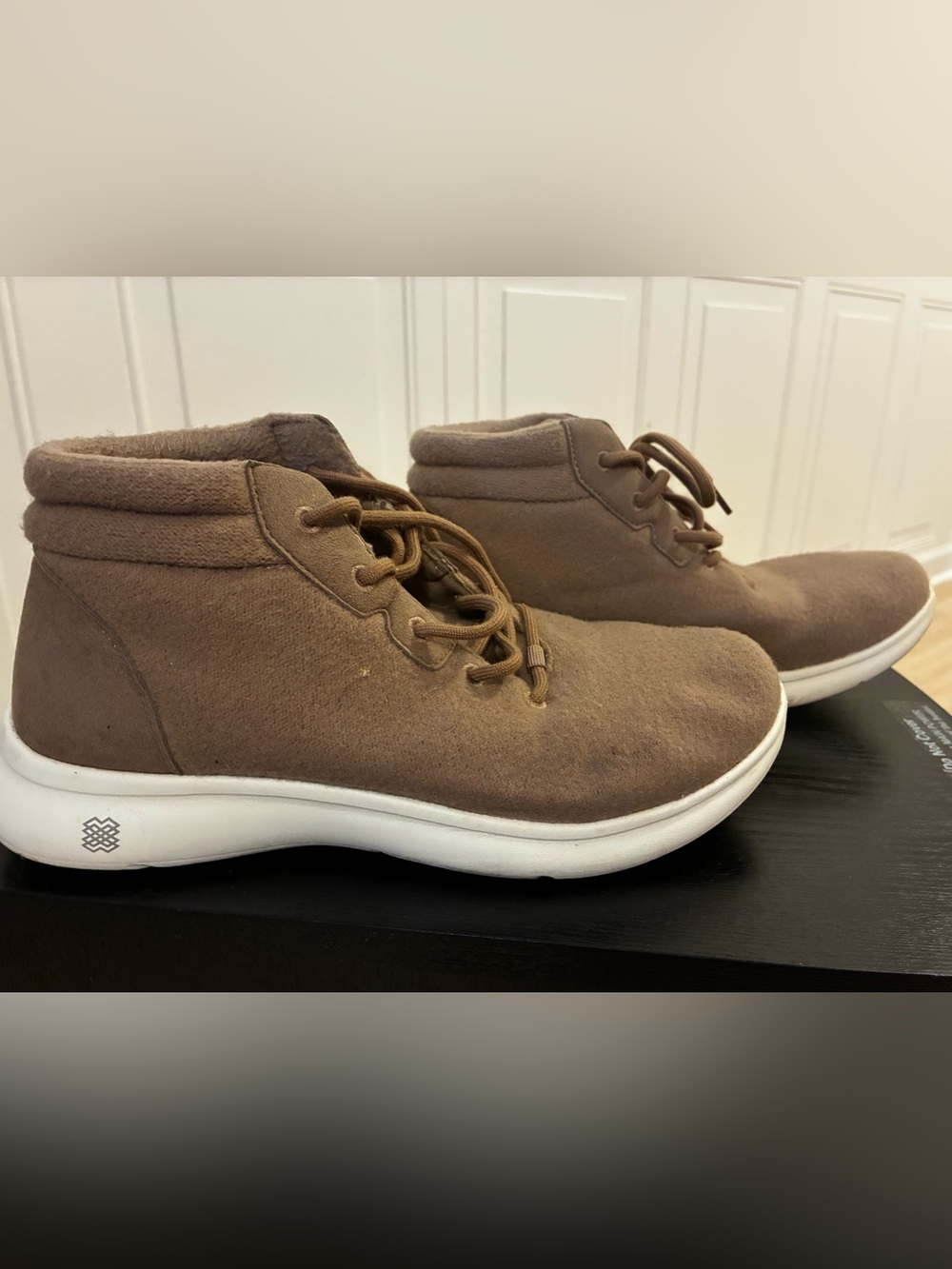 Kohl's Taupe Wool-Blend Lace-Up Men's Shoes